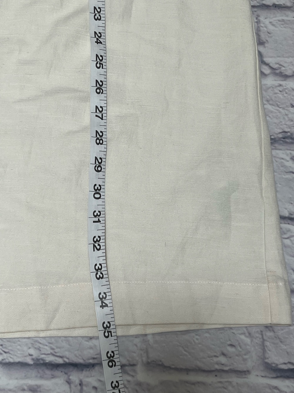 English Factory ivory White Sailor Collar Linen Blend Shift Mini Dress Nautical - Picture 4 of 10